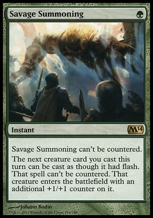 【JPN】《野蠻召喚/Savage Summoning》[核心系列2014]