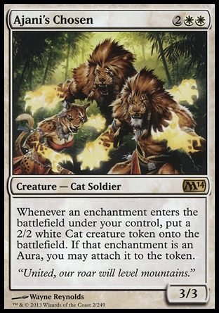 【JPN】《阿耶尼的精衛/Ajani's Chosen》[核心系列2014]