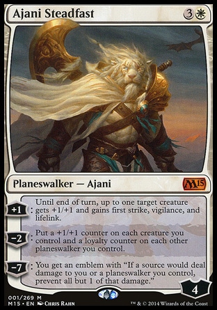 【JPN】《堅定的阿耶尼/Ajani Steadfast》[核心系列2015]