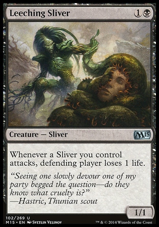 【JPN】《吸食裂片妖/Leeching Sliver》[核心系列2015]