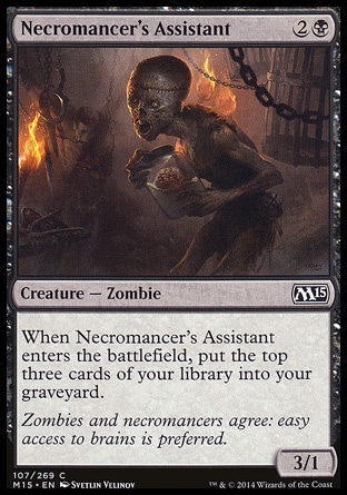 【JPN】《死靈術士助手/Necromancer's Assistant》[核心系列2015]
