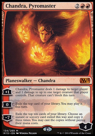 【JPN】《火焰大師茜卓/Chandra, Pyromaster》[核心系列2015]