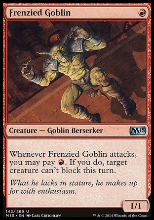 【JPN】《狂熱鬼怪/Frenzied Goblin》[核心系列2015]
