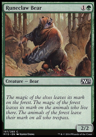 【JPN】《符爪熊/Runeclaw Bear》[核心系列2015]