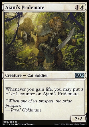 【JPN】《阿耶尼的群伴/Ajani's Pridemate》[核心系列2015]