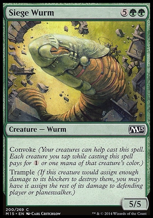 【JPN】《攻城亞龍/Siege Wurm》[核心系列2015]