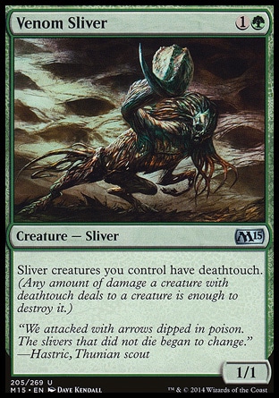【JPN】《毒液裂片妖/Venom Sliver》[核心系列2015]