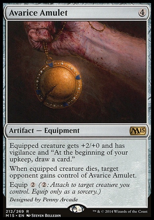 【JPN】《貪欲護身符/Avarice Amulet》[核心系列2015]