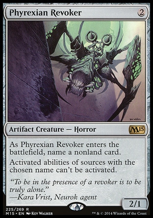 【JPN】《非瑞克西亞斷念妖/Phyrexian Revoker》[核心系列2015]