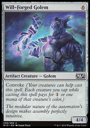 【JPN】《凝志魔像/Will-Forged Golem》[核心系列2015]