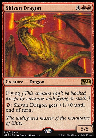 【JPN】《西瓦巨龍/Shivan Dragon》[核心系列2015]