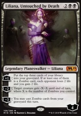 【JPN】《長生不死莉蓮娜/Liliana, Untouched by Death》[核心系列2019]