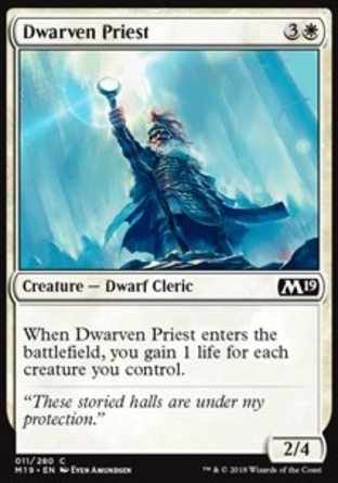 【JPN】《矮人僧侶/Dwarven Priest》[核心系列2019]