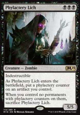 【JPN】《避邪符巫妖/Phylactery Lich》[核心系列2019]