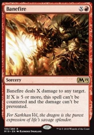 【JPN】《禁咒焰/Banefire》[核心系列2019]