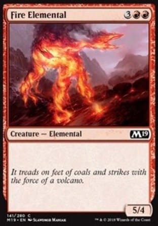 【JPN】《火元素/Fire Elemental》[核心系列2019]