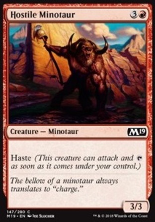 【JPN】《敵意牛頭怪/Hostile Minotaur》[核心系列2019]