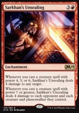 【JPN】《薩坎解印/Sarkhan's Unsealing》[核心系列2019]