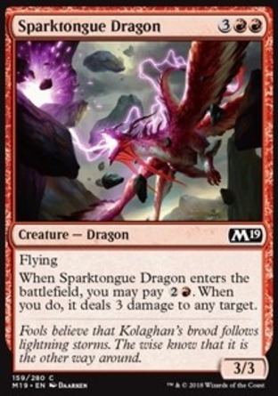 【JPN】《嘯電巨龍/Sparktongue Dragon》[核心系列2019]
