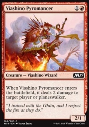 【JPN】《舞火凡爾西諾/Viashino Pyromancer》[核心系列2019]