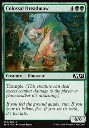 【JPN】《龐巨血口龍/Colossal Dreadmaw》[核心系列2019]