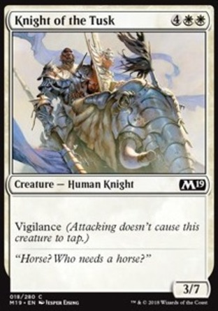 【JPN】《戰象騎士/Knight of the Tusk》[核心系列2019]