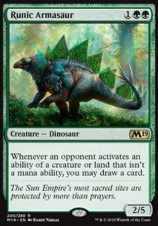 【JPN】《符脊悍掃龍/Runic Armasaur》[核心系列2019]