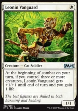 【JPN】《獅族先鋒/Leonin Vanguard》[核心系列2019]