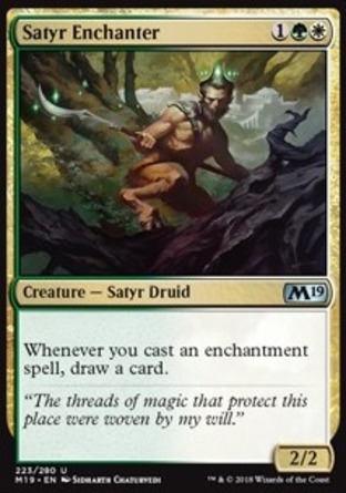 【JPN】《施咒羊蹄人/Satyr Enchanter》[核心系列2019]
