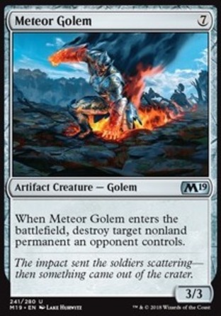 【JPN】《隕石魔像/Meteor Golem》[核心系列2019]