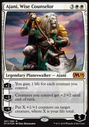 【JPN】《睿智參謀阿耶尼/Ajani, Wise Counselor》[核心系列2019]