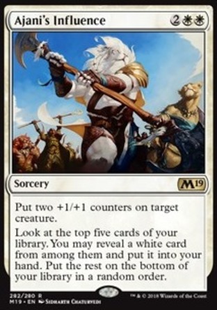 【JPN】《阿耶尼的威能/Ajani's Influence》[核心系列2019]