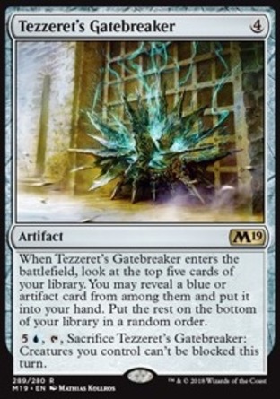【JPN】《泰茲瑞的破門械/Tezzeret's Gatebreaker》[核心系列2019]