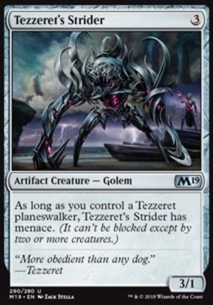 【JPN】《泰茲瑞的神行像/Tezzeret's Strider》[核心系列2019]