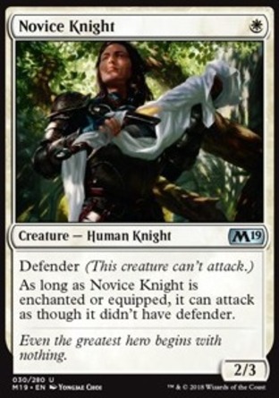 【JPN】《新手騎士/Novice Knight》[核心系列2019]