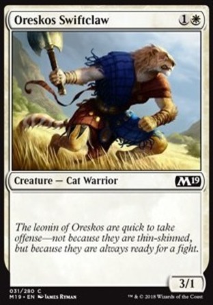 【JPN】《俄瑞恣迅爪兵/Oreskos Swiftclaw》[核心系列2019]