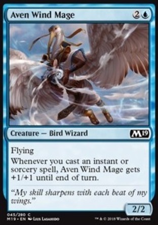 【JPN】《艾文風法師/Aven Wind Mage》[核心系列2019]