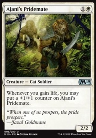 【JPN】《阿耶尼的群伴/Ajani's Pridemate》[核心系列2019]