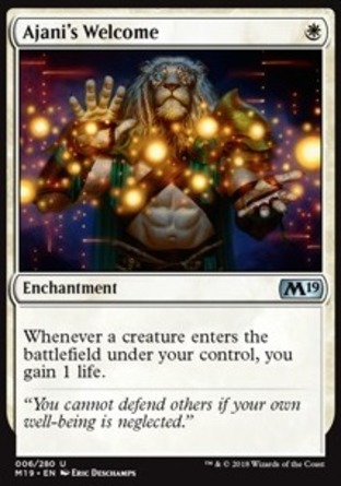 【JPN】《阿耶尼相迎/Ajani's Welcome》[核心系列2019]