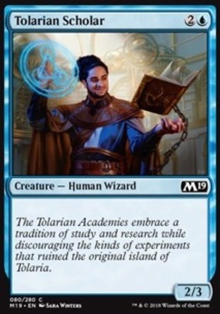 【JPN】《陶拉里亞學者/Tolarian Scholar》[核心系列2019]