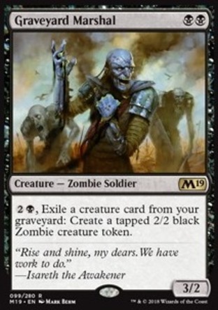 【JPN】《墳場元帥/Graveyard Marshal》[核心系列2019]