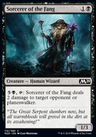 【JPN】《蛇毒術士/Sorcerer of the Fang》[核心系列2020]