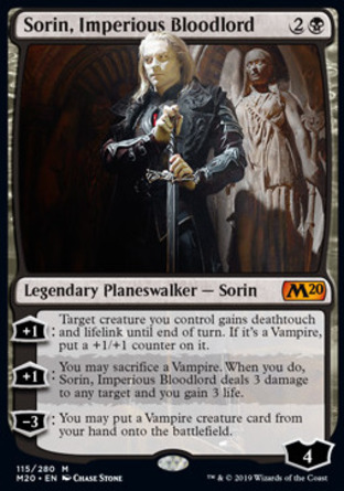 【JPN】《驕傲血領索霖/Sorin, Imperious Bloodlord》[核心系列2020]