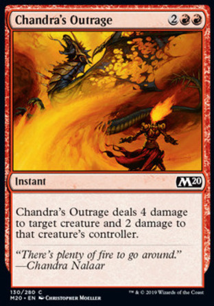 【JPN】《茜卓的暴怒/Chandra's Outrage》[核心系列2020]