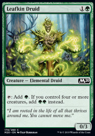 【JPN】《葉身德魯伊/Leafkin Druid》[核心系列2020]