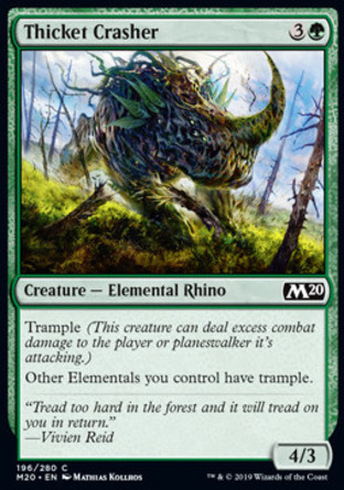 【JPN】《灌叢粉碎靈/Thicket Crasher》[核心系列2020]