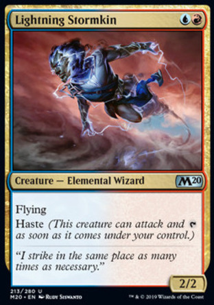 【JPN】《雷電風身/Lightning Stormkin》[核心系列2020]