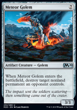 【JPN】《隕石魔像/Meteor Golem》[核心系列2020]