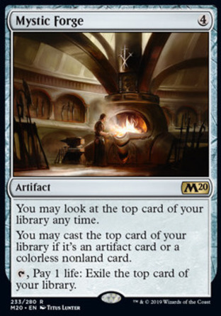 【JPN】 ☆Foil☆ 《神秘熔爐/Mystic Forge》[核心系列2020]