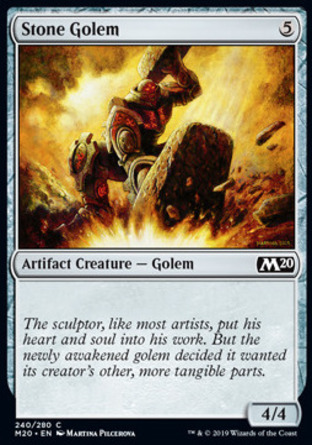 【JPN】《石魔像/Stone Golem》[核心系列2020]